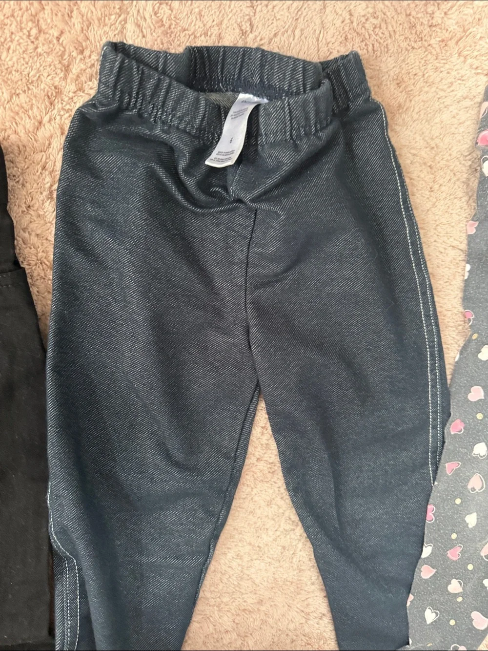 Place Girls Black Leggings